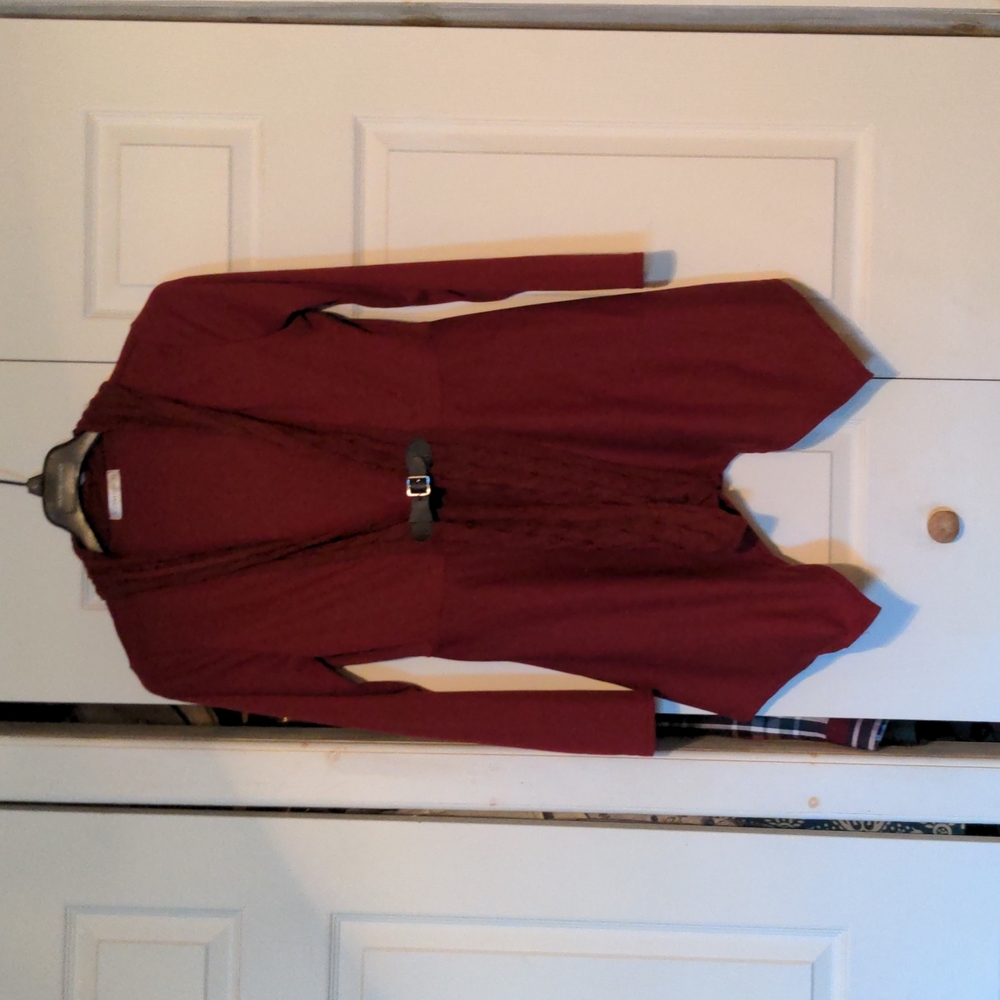 Belted Sweater